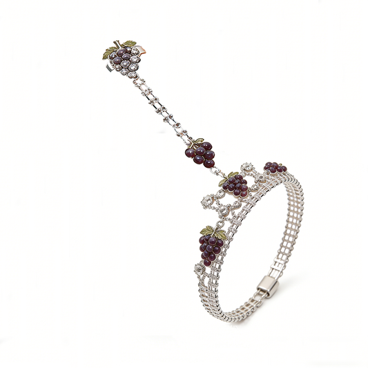 Grape Cluster Hand Back Chain