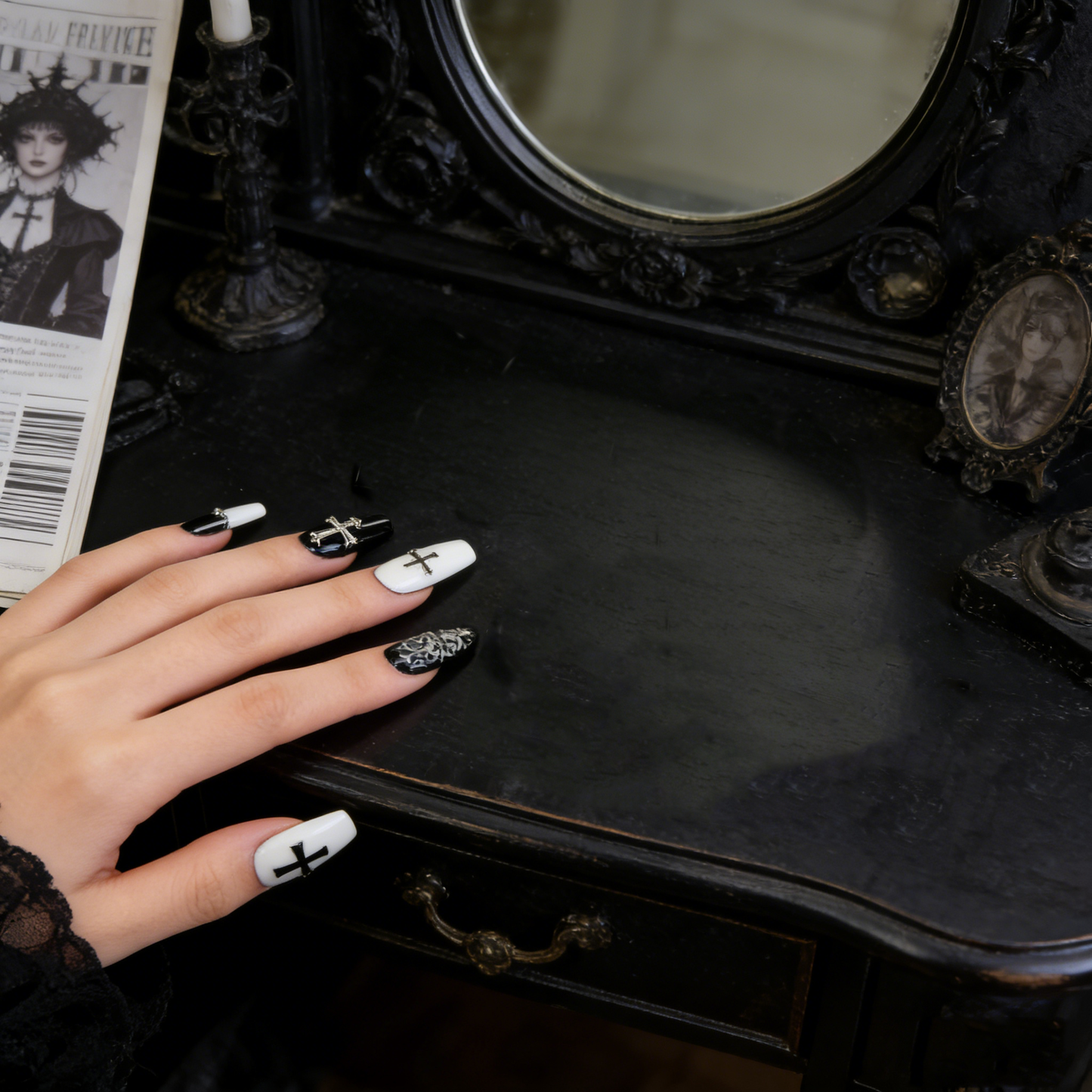 Gothic Cross Long Wearable Armor