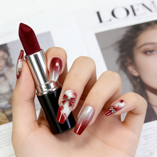 Christmas Bow Long Wearable Armor