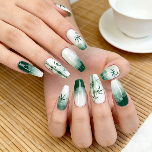 Green Bamboo Long Wearable Armor