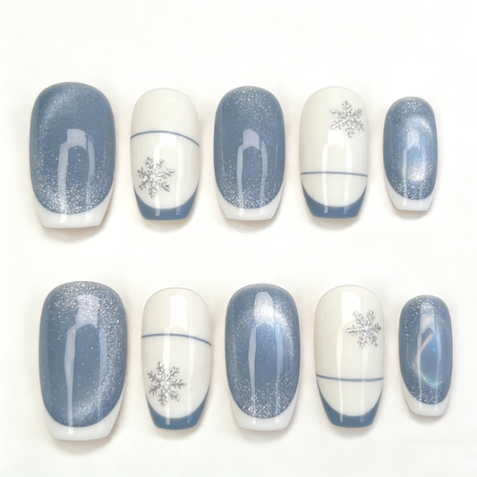 Blue Snowflake Short Wearable Armor