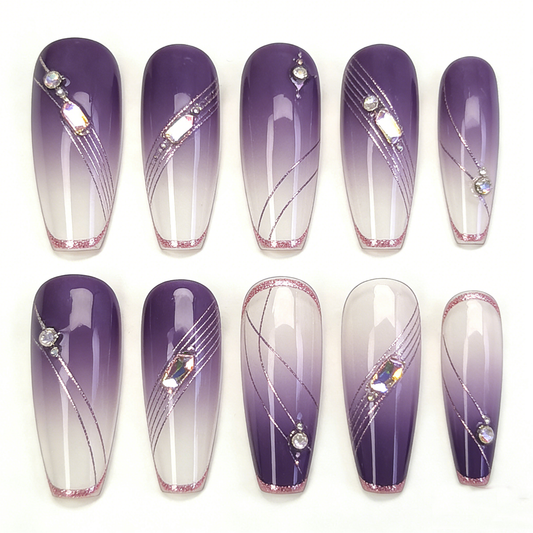 Purple Diamond Long Wearable Armor