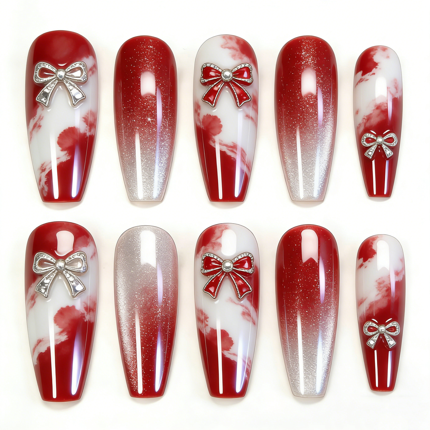 Christmas Bow Long Wearable Armor